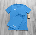 NIKE DRI FIT SKY BLUE SET - T SHIRT / SHORTS