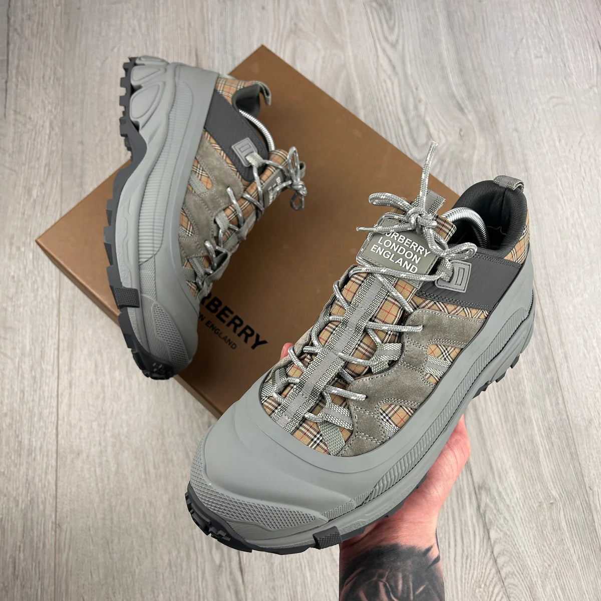 Burberry Check Arthur Trainers